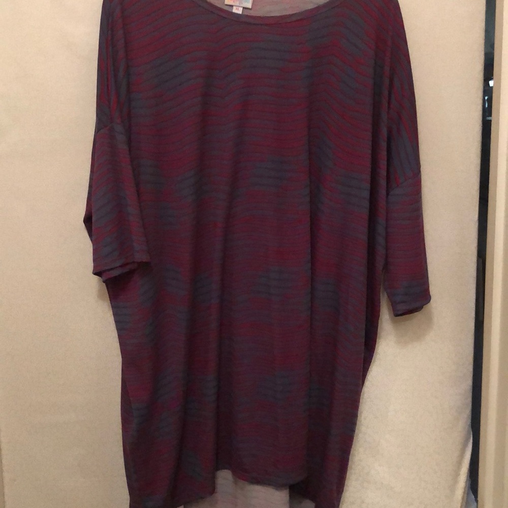 LulaRoe Irma stripped tunic/tee XL (20-22)